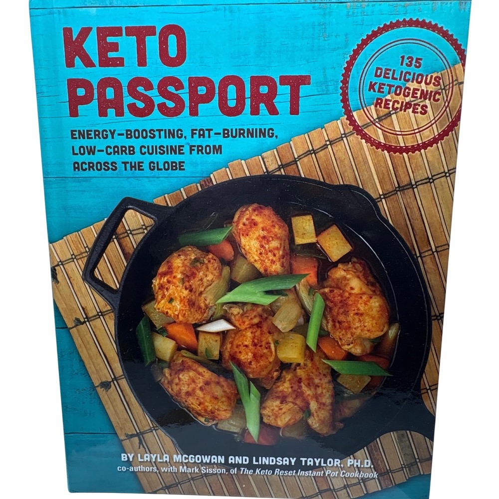 Keto Passport Delicious Ketogenic Recipes Energy Boost Low Carb Cuisine Cookbook